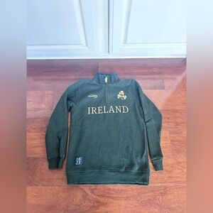 Lansdowne Ireland boys 1/4 zip size 11/12 sweatshirt Irish Raglan Road